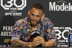 Ponzinibbio apuntó contra Holland, su rival en la UFC 287 Foto: UFC Ponzinibbio apuntó contra Holland, su rival en la UFC 287 Foto: UFC