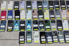 golpe al mercado negro: secuestraron 48 celulares de dudosa procedencia en un local de maipu