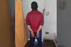 El sospechoso detenido por robo en Maipú.&nbsp;