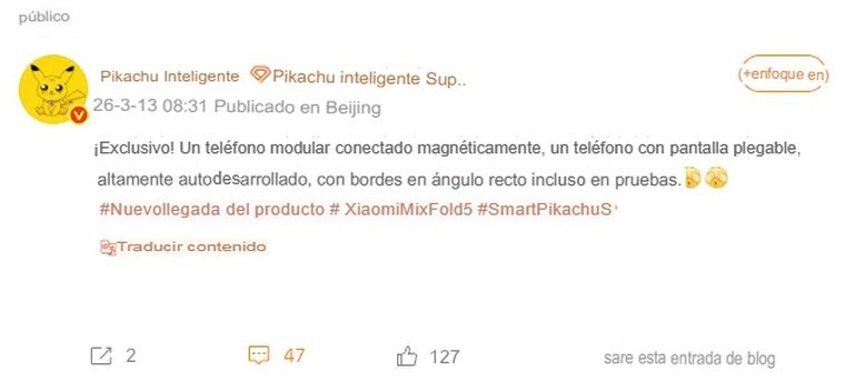 Filtraciones del próximo teléfono de Xiaomi. Filtraciones del próximo teléfono de Xiaomi.
