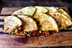 Disfruta de unas sabrosas quesadillas veganas ¡qué tentación!