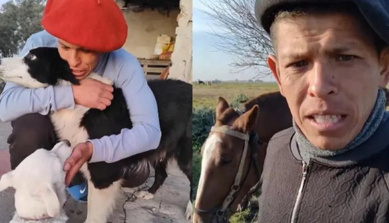 El peón rural que se volvió viral por su video, recibió varias ofertas de trabajo