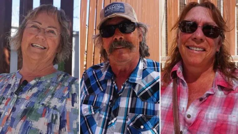 Sheryl, Bruce y Nancy vinieron del norte frío de Norteamérica a hacerse los dientes en Los Algodones. Foto: BBC