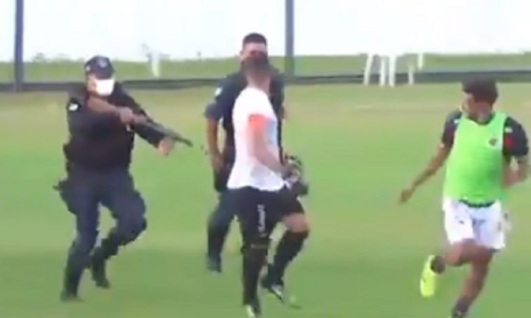 Fuerte imagen. Foto: Captura