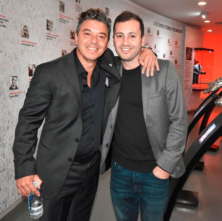 Stefano Di Carlo fue quien trajo a Marcelo Gallardo en este tercer ciclo como entrenador de River Plate.  Stefano Di Carlo fue quien trajo a Marcelo Gallardo en este tercer ciclo como entrenador de River Plate. 