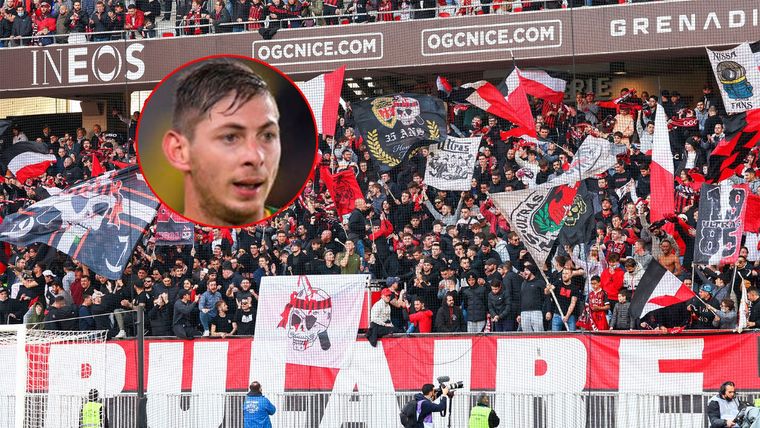 La hinchada del Niza se burló de la muerte de Sala de la forma más repudiable.