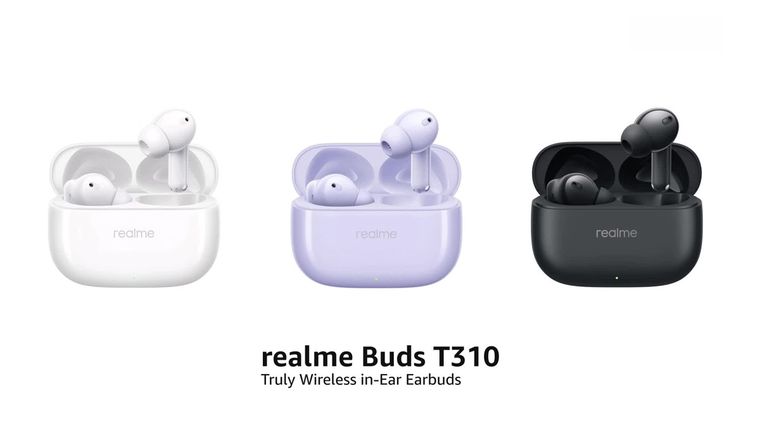 La cancelación de ruido híbrida de los Realme Buds T310 es ideal para quienes buscan calidad en la gama de entrada. La cancelación de ruido híbrida de los Realme Buds T310 es ideal para quienes buscan calidad en la gama de entrada.