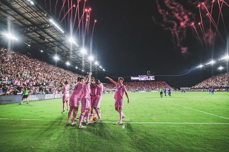 El debut de Messi en Inter Miami fue una fiesta Foto: Twitter Inter Miami