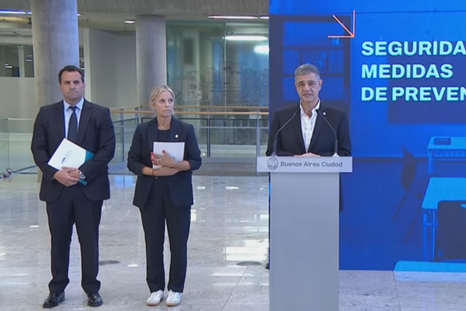 Jorge Macri en la sede del Gobierno porteño. Jorge Macri en la sede del Gobierno porteño.