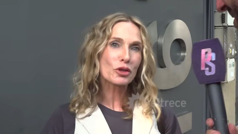 La actriz destrozó a Darthés en su nuevo refugio espiritual. / Captura TV Eltrece