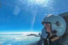 Este fin de semana hubo maniobras militares de China alrededor de la isla de Taiwán Foto: La Sexta Este fin de semana hubo maniobras militares de China alrededor de la isla de Taiwán Foto: La Sexta