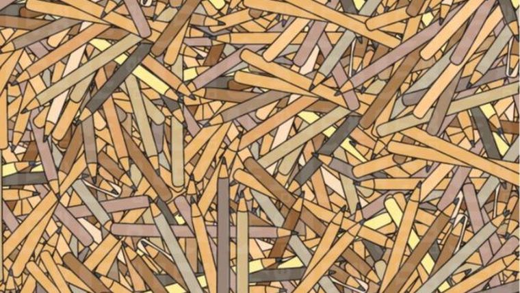 Acertijo visual, reto visual, palillos chino Pinterest