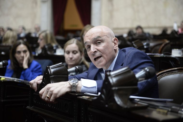 José Luis Espert apuntó contra Javier Milei y Sergio Massa Foto: Prensa Diputados