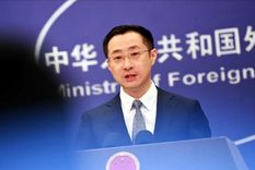 Li Jian, ministro de Exteriores de China, portavoz de la potencia. Foto: Dpa.