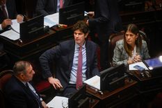 Martín Lousteau El senador nacional Martín Lousteau, presidente de la UCR, apuntó contra sus correligionarios que rechazaron conformar una comisión para investigar el caso $LIBRA. Foto: Noticias Argentinas