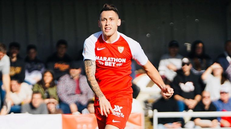 Lucas Ocampos. Sevilla FC Foto: Sevilla FC