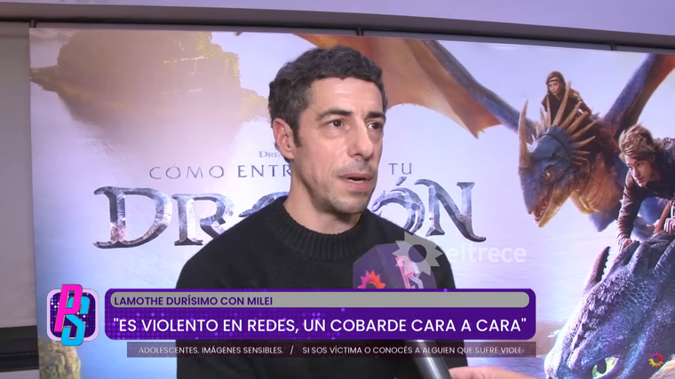 Esteban Lamothe durísimo contra Javier Milei. Esteban Lamothe durísimo contra Javier Milei.