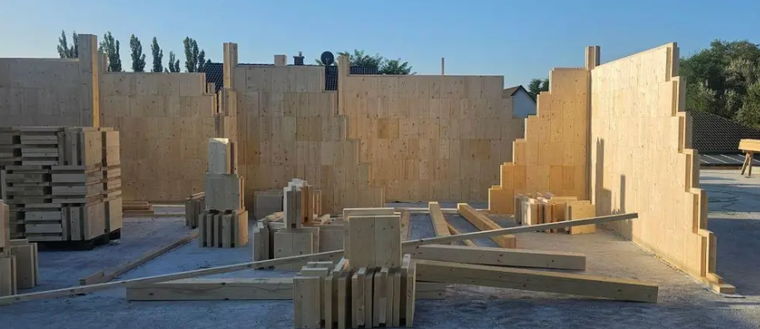El sistema europeo que permite construir casas en 7 días