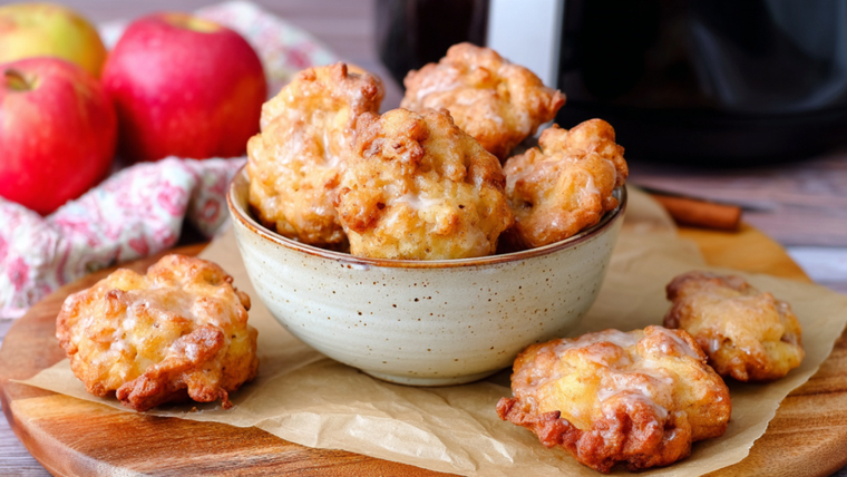 La mejor receta de buñuelos de manzana (como los de la abuela)
