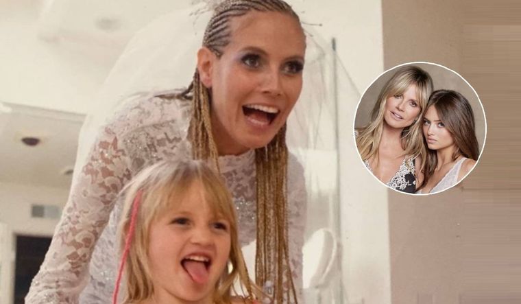 Herencia de genes: Heidi Klum y su hija Leni Klum brillan en las pasarelas.