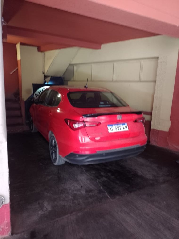 El auto que fue robado en Godoy Cruz y hallado en un telo de Guaymallén Foto: gentileza