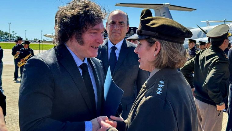 El presidente recibió hace un par de semanas la visita de Laura Richardson Foto: Presidencia