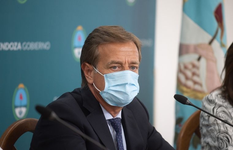 El gobernador Rodolfo Suarez viajará a Buenos Aires el viernes. Foto: Prensa Gobernación