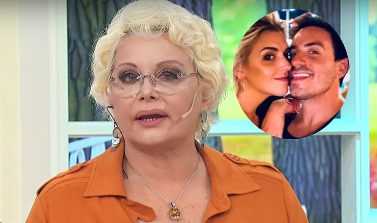 CARMEN BARBIERI PASARA LAS FIESTA CON UNA COPA PERO SIN AMIGOS.