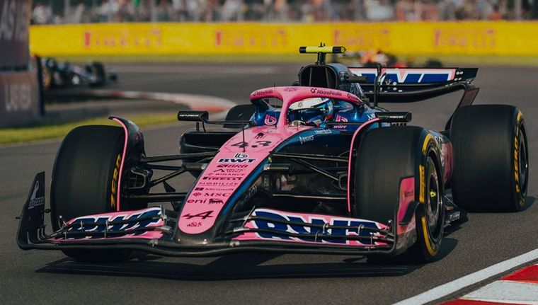 En una carrera con condiciones difíciles y múltiples cambios, Franco Colapinto finalizó P13 en Canadá. Foto: @AlpineF1Team
