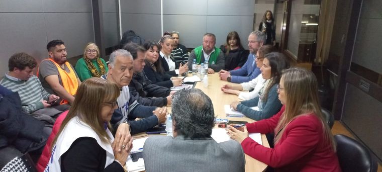 El Gobierno y ATE retomaron este viernes las negociaciones paritarias. Foto: Prensa ATE
