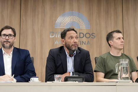 El titular de la comisión investigadora de $LIBRA, Maximiliano Ferraro, salió al cruce del ministro de Justicia, Juan Bautista Mahiques. El titular de la comisión investigadora de $LIBRA, Maximiliano Ferraro, salió al cruce del ministro de Justicia, Juan Bautista Mahiques.