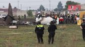 El accidente cerca del Aeropuerto Internacional de Toluca. El accidente cerca del Aeropuerto Internacional de Toluca.