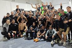 Jornada redonda: Gimnasia celebró ante CADU la victoria y sumó una acción solidaria. Foto: X Gimnasia y Esgrima Jornada redonda: Gimnasia celebró ante CADU la victoria y sumó una acción solidaria. Foto: X Gimnasia y Esgrima