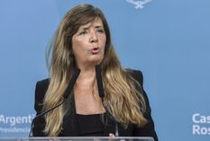 Gabriela Cerruti arremetió contra Martín Menem por denunciar supuestas operaciones contra el espacio de Javier Milei, La Libertad Avanza Foto: Telam