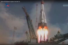 en medio de la pandemia, seguimos mirando a las estrellas: asi partieron tres astronautas a la eei