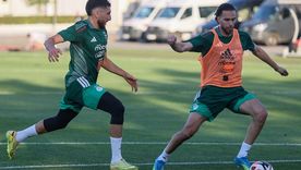 La selección de Argelia comenzó los entrenamiento previos al Mundial. La selección de Argelia comenzó los entrenamiento previos al Mundial.