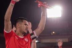 Sergio Barreto se despidió de Independiente. Foto: Noticias Argentinas