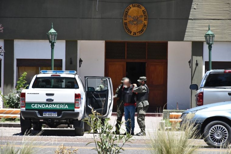 El detenido quedó a disposición de la Justicia Federal