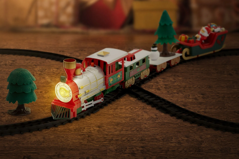 El tren que está de oferta en Walmart. El tren que está de oferta en Walmart.