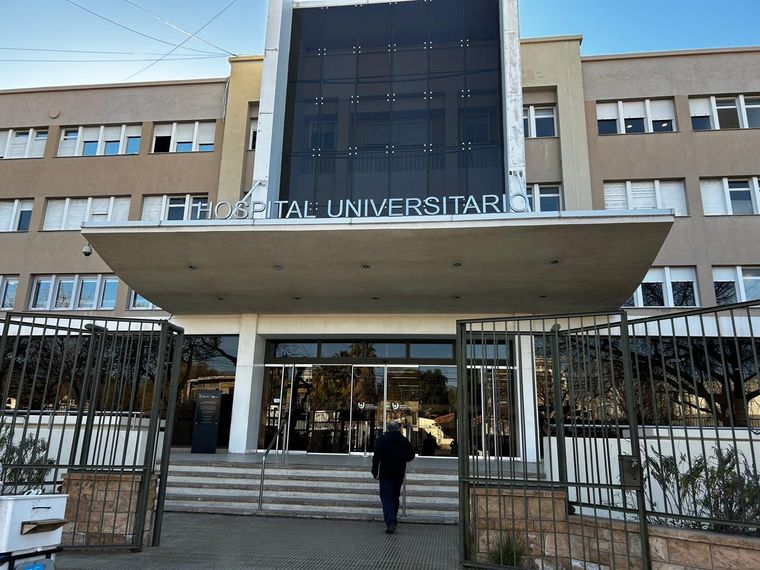 La atención en el Hospital Universitario es normal Foto: Andrea Ginestar/MDZ