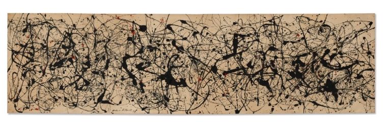 Pollock J. “Number 7A” (1948) Pollock J. “Number 7A” (1948)