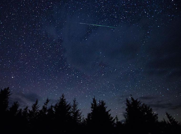 En abril se podrá disfrutar de una de las lluvias  de estrellas más impactantes Foto: NASA