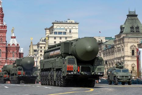 Rusia tiene un muy poderoso arsenal nuclear. Foto: Efe Rusia tiene un muy poderoso arsenal nuclear. Foto: Efe