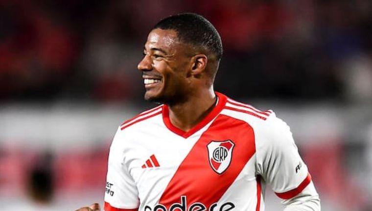 De la Cruz se va de River. Foto: @RiverPlate