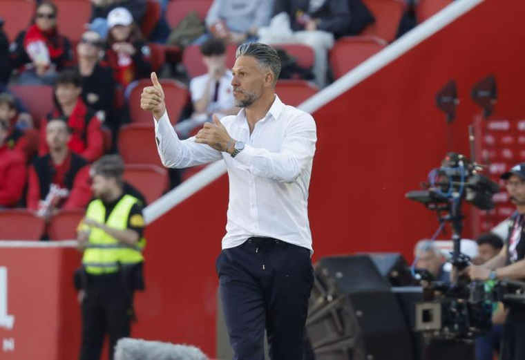 Martín Demichelis logró un triunfazo histórico con Mallorca. Martín Demichelis logró un triunfazo histórico con Mallorca.