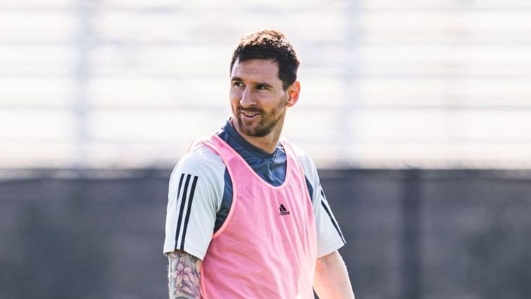 Messi regresará esta noche al Inter Miami. Foto: @InterMiamiCF