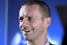 Aleksander Ceferin, presidente de la UEFA. UEFA Foto: UEFA