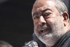 El referente de la CGT disparó contra Milei y su entorno, contra los diputados que abandonaron UxP y contra el gobernador Jaldo Foto: Juan Mateo Aberastain/MDZ