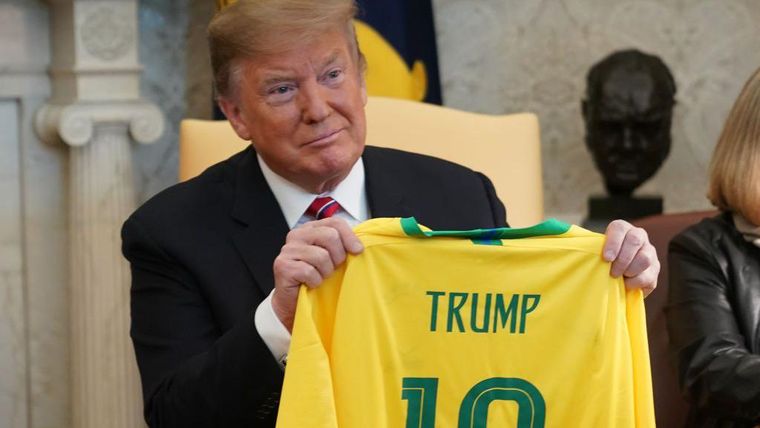 En una carta, Trump anunció la imposición de aranceles para Brasil de 50%. En una carta, Trump anunció la imposición de aranceles para Brasil de 50%.