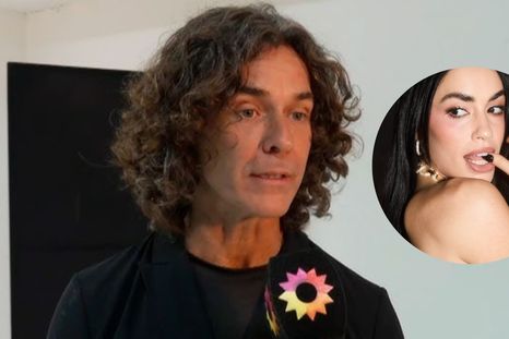 Desde la conducción de su programa, Mariano Martínez aprobó públicamente la elección estética de su expareja. / Captura eltrece Desde la conducción de su programa, Mariano Martínez aprobó públicamente la elección estética de su expareja. / Captura eltrece